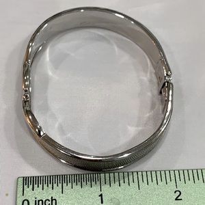 Monet Silver Cuff Bracelet (EUC)
